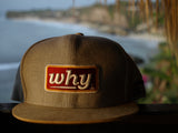 WHY EYE - Ash & Suede Snapback