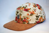 WHY Coral Floral 5-Panel Cap