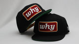 WHY FLY - Black & Rasta Snapback