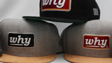 WHY EYE - Ash & Suede Snapback