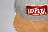 WHY EYE - Ash & Suede Snapback